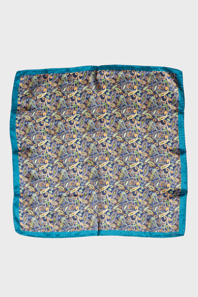 Printed Twill Silk Scarf