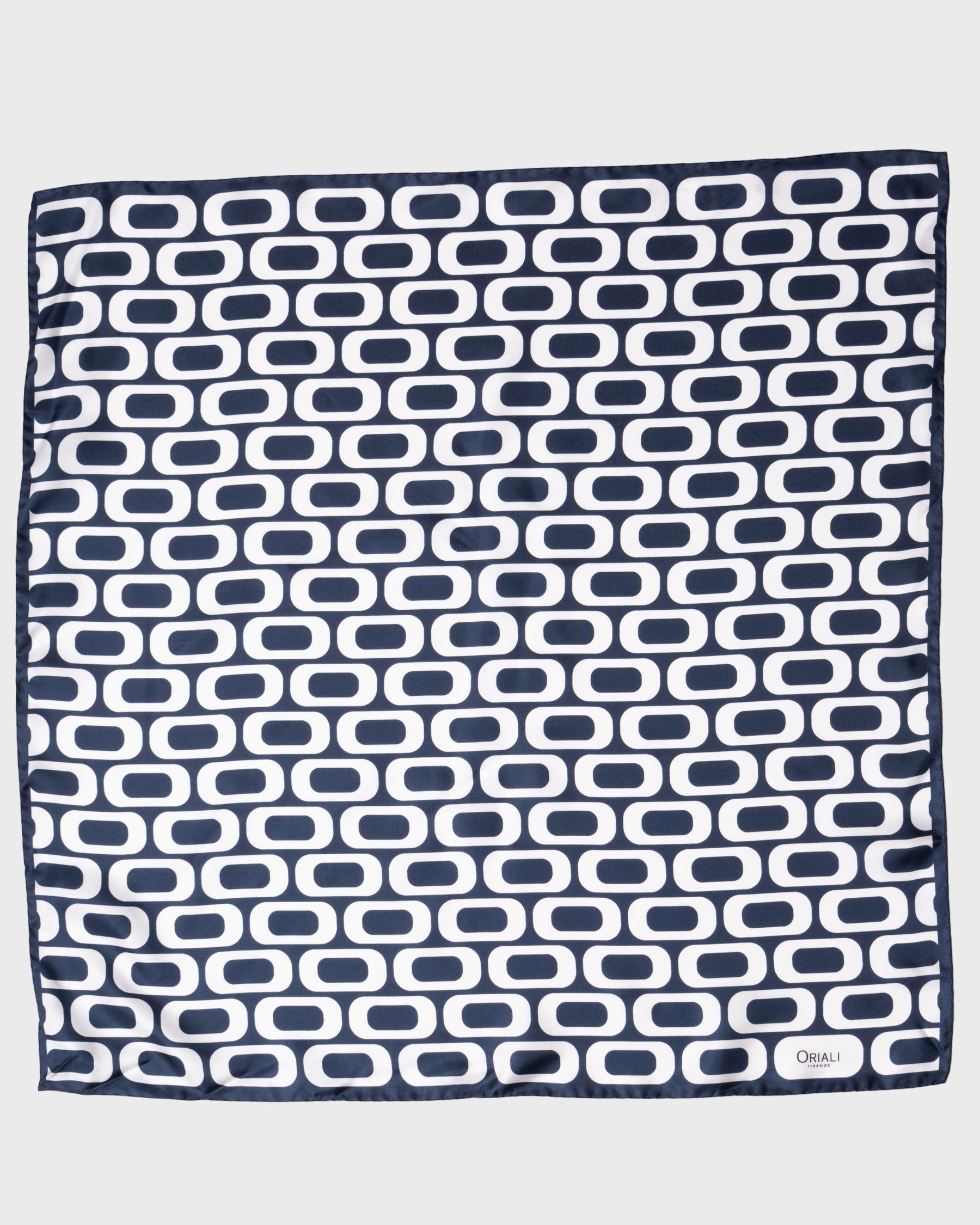 Foulard en sergé optique imprimé