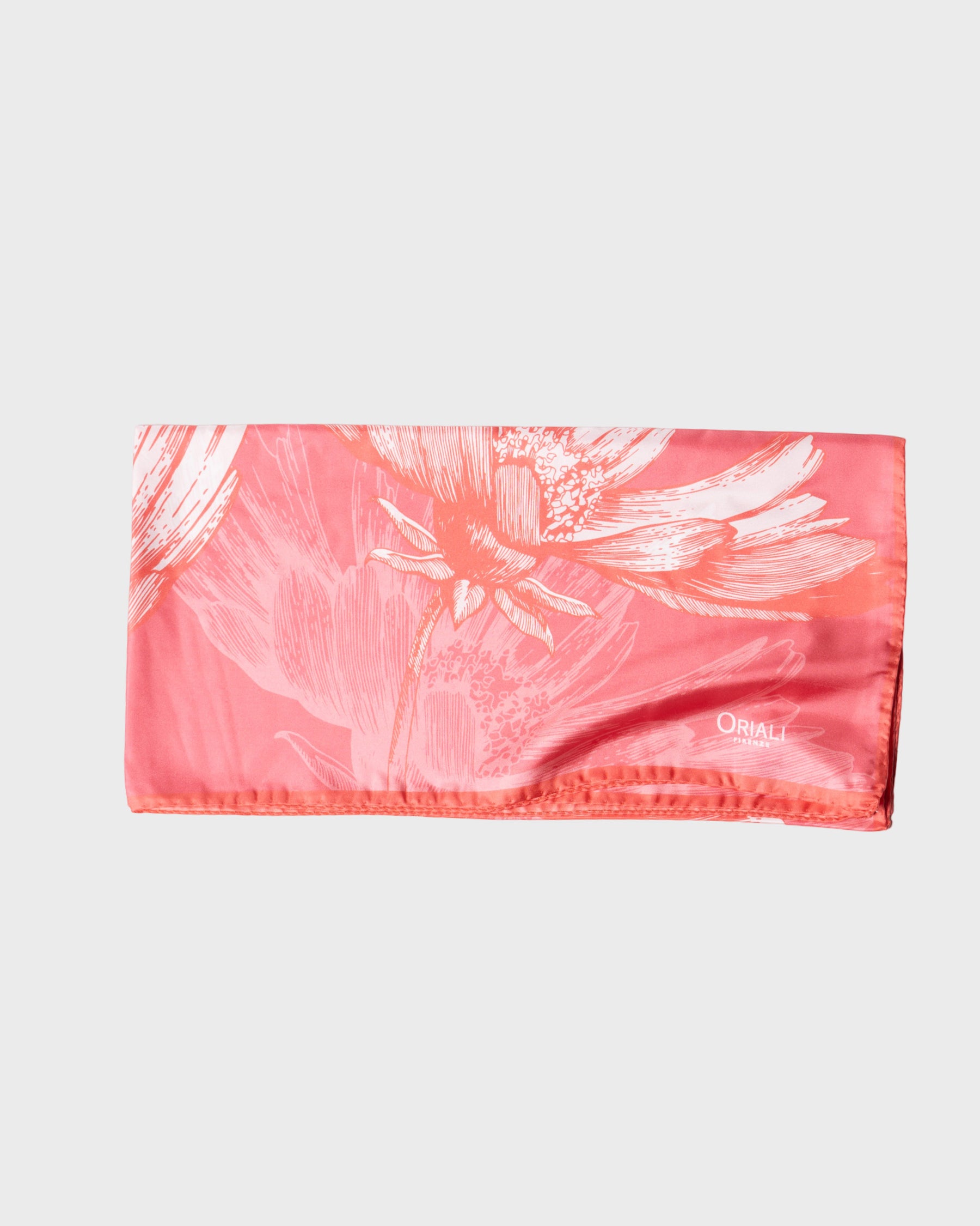 Foulard en sergé imprimé Floral