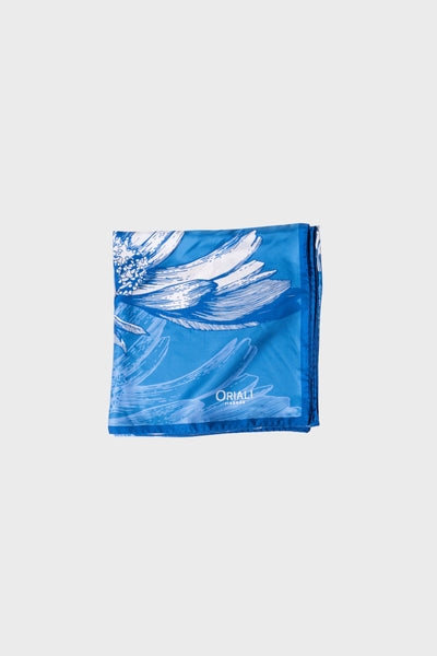 Foulard Floreale Twill Stampa