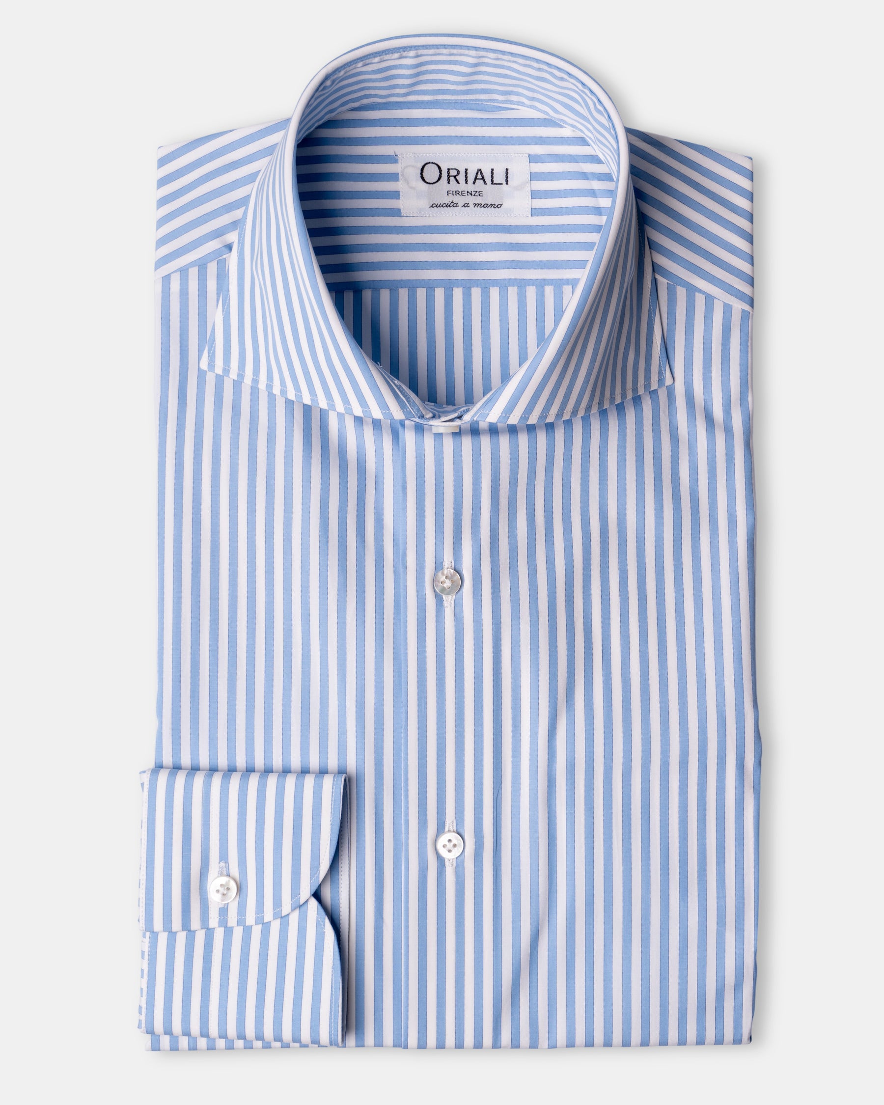 Camicia a Righe Signature Popeline