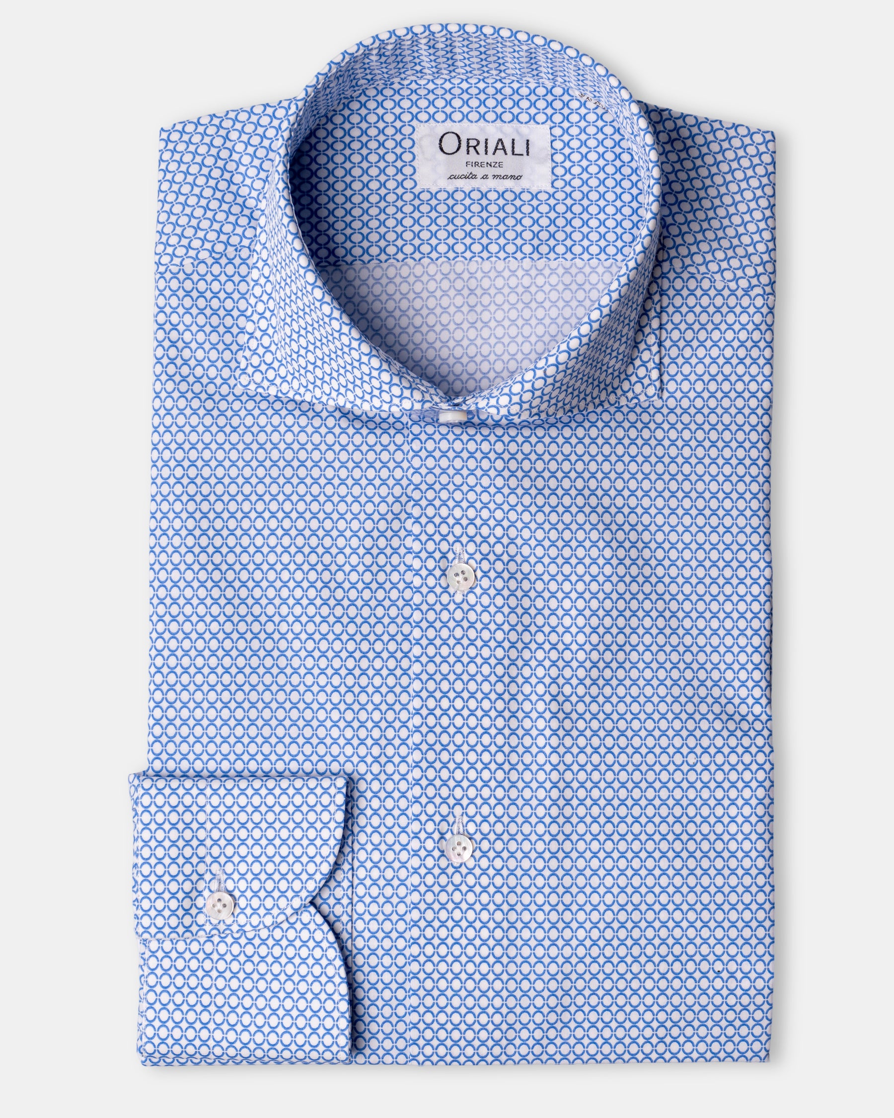 Camicia Stampa Optical Popeline