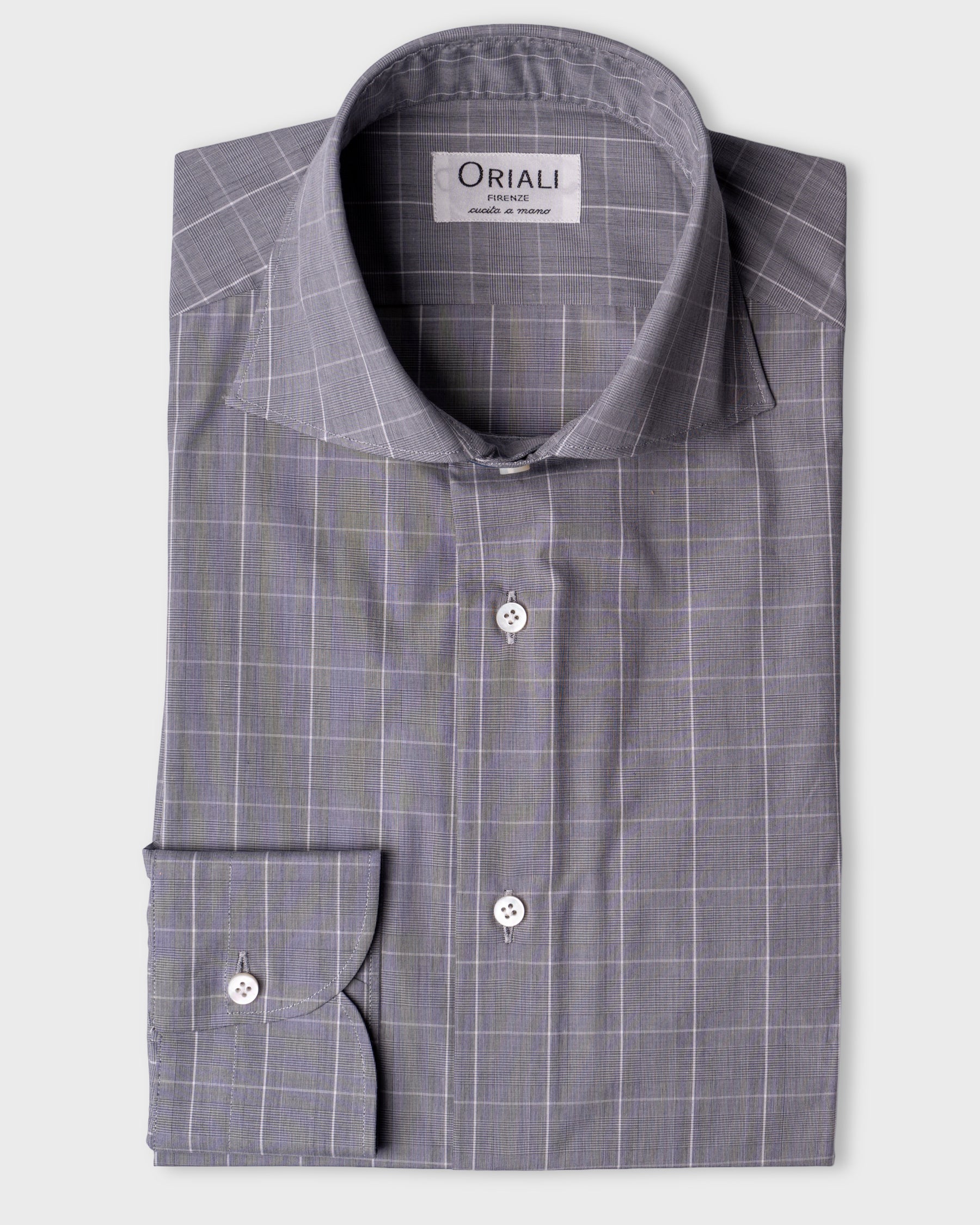 Camicia Quadri Signature Popeline