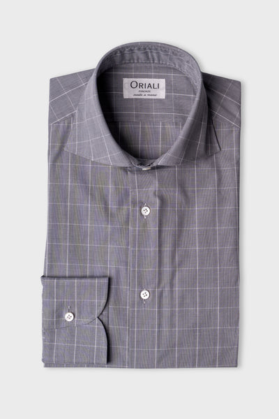 Camicia Quadri Signature Popeline