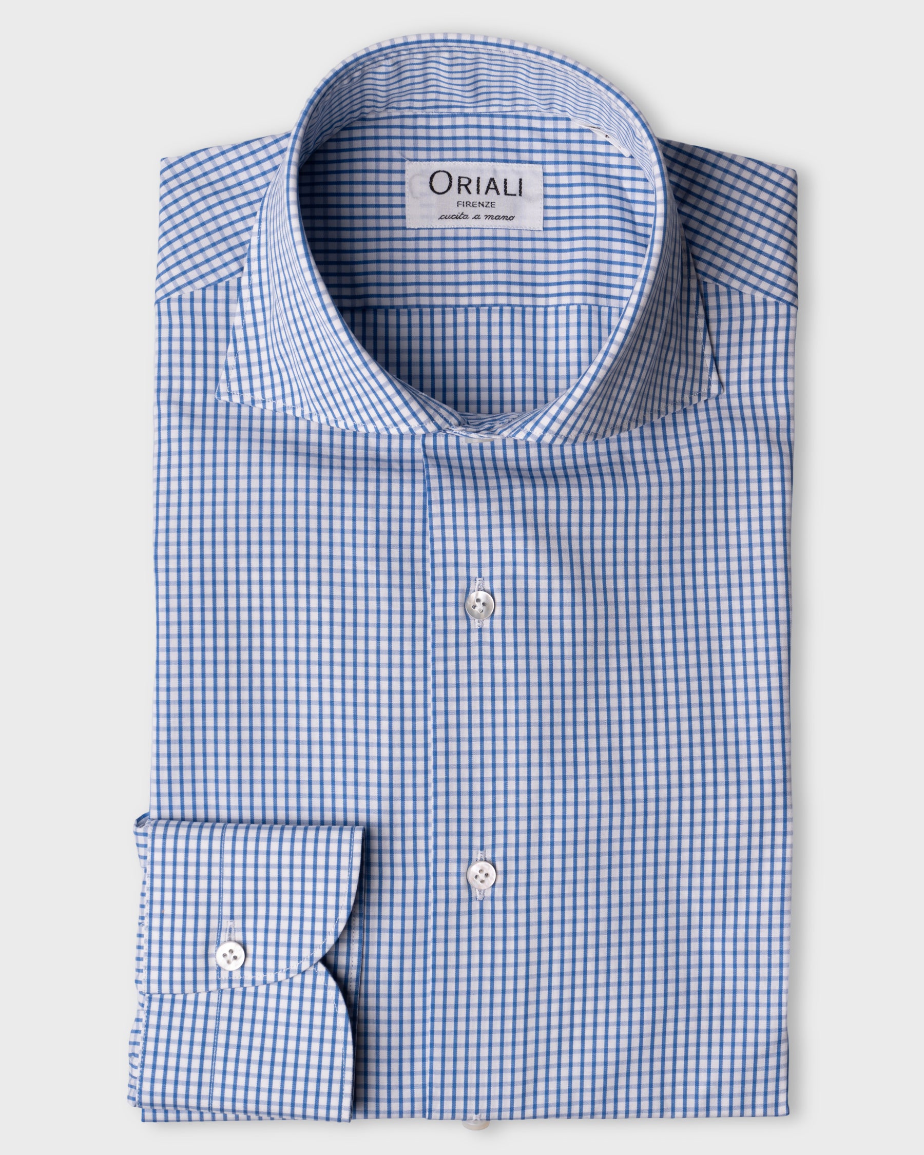 Camicia Quadri Signature Popeline