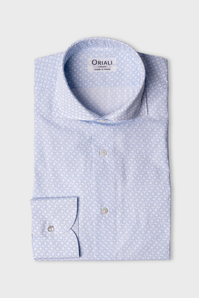 Camicia Stampa Optical Popeline