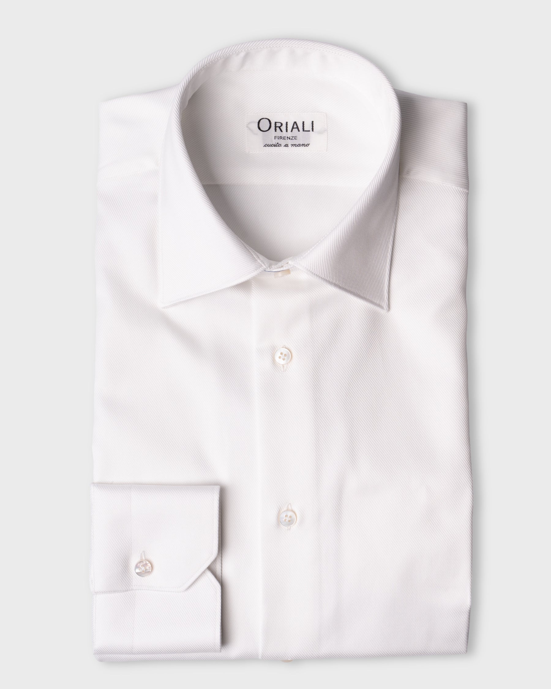 Camicia Bianca Signature Twill
