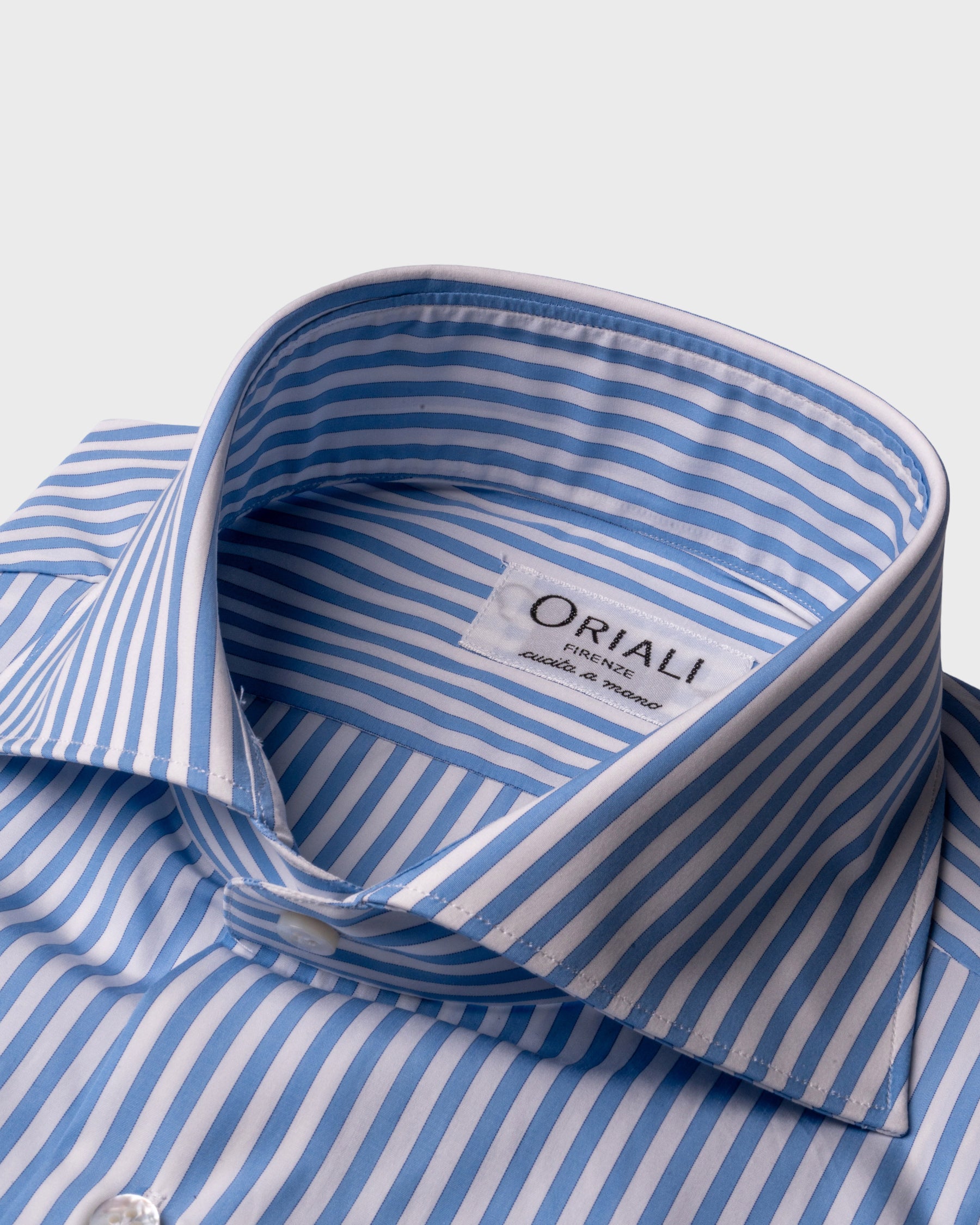 Camicia a Righe Signature Popeline