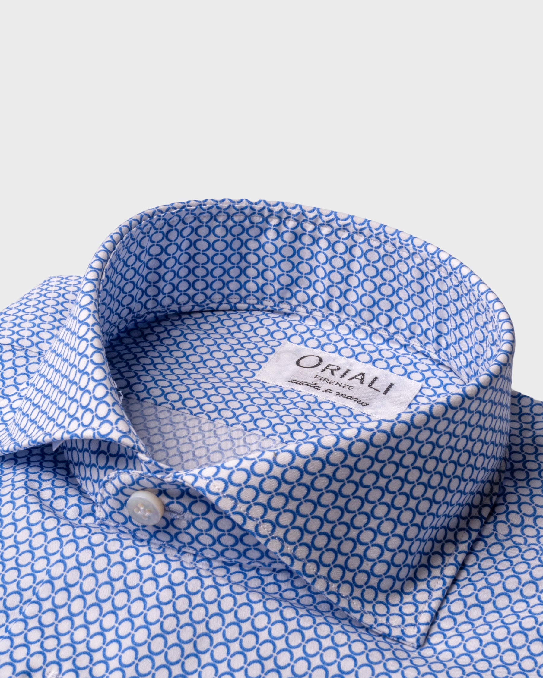 Camicia Stampa Optical Popeline