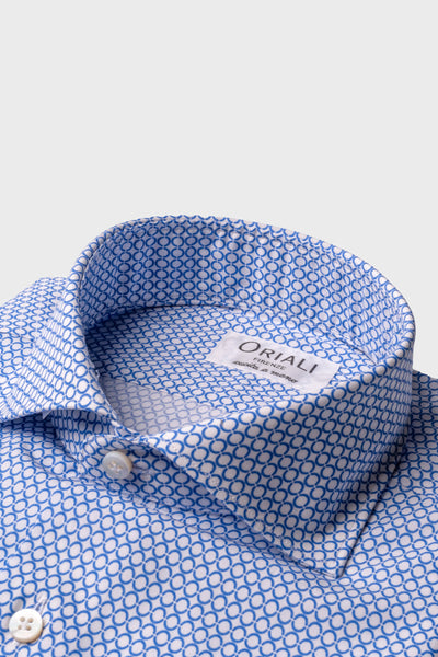 Camicia Stampa Optical Popeline