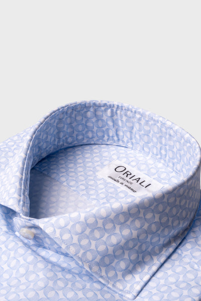 Camicia Stampa Optical Popeline