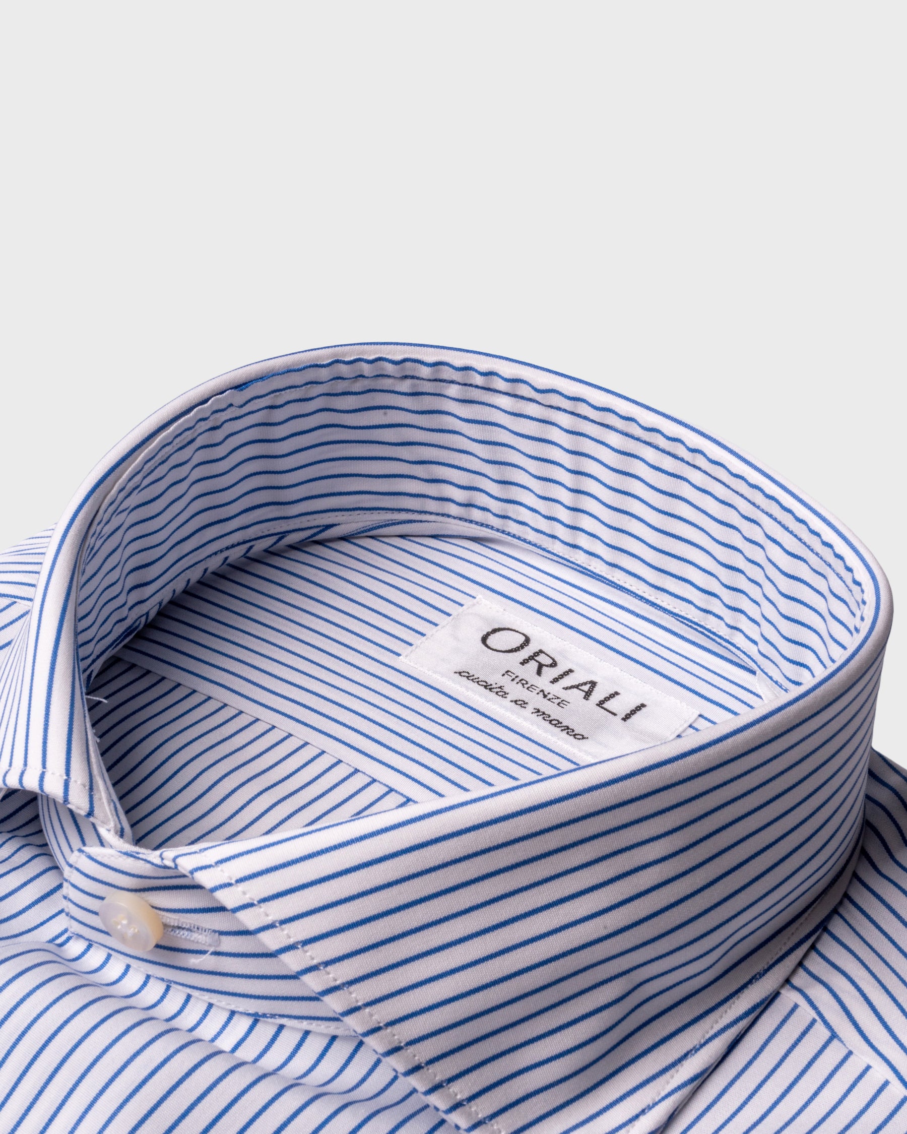 Camicia A Righe Popeline
