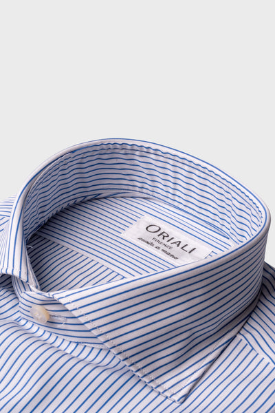 Camicia A Righe Popeline