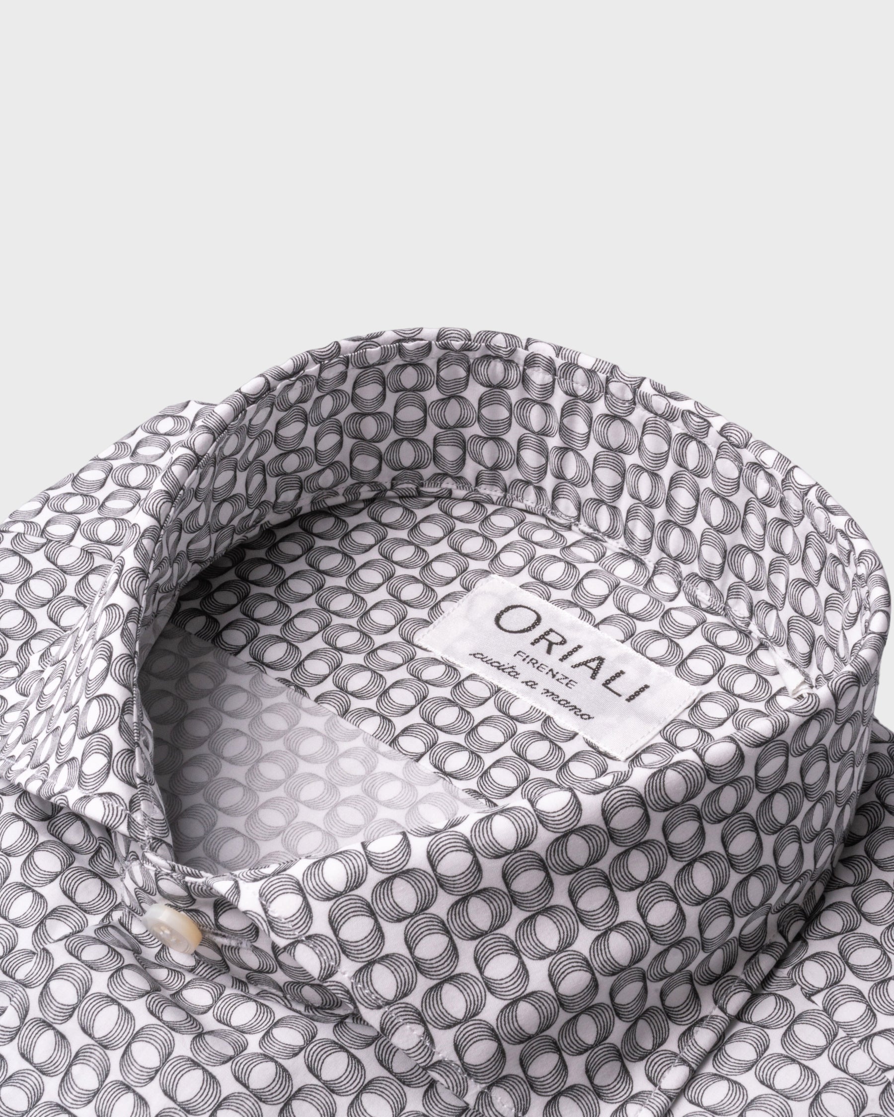 Camicia Stampa Optical Popeline