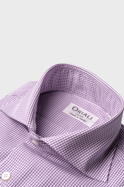 Camicia Quadri Signature Popeline