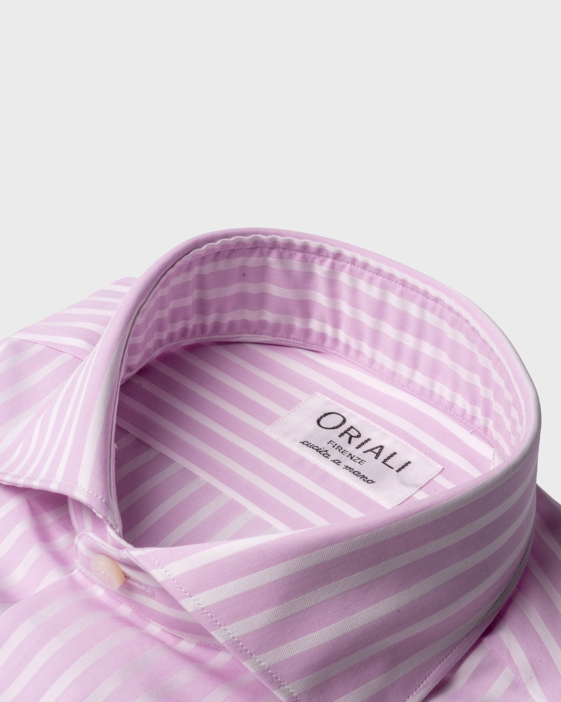 Camicia A Righe Signature Fil A Fil