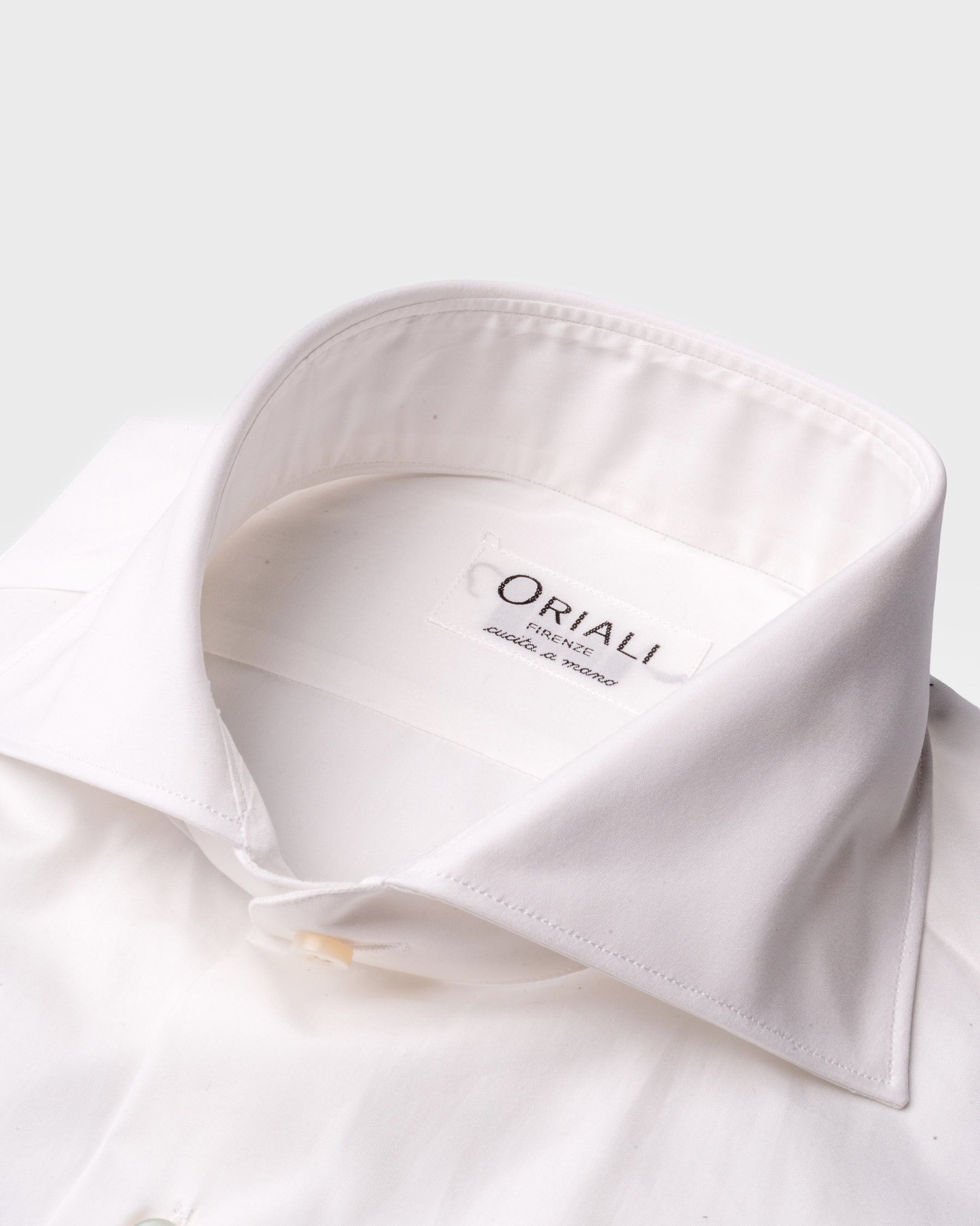 Camicia Bianca Avorio Twill