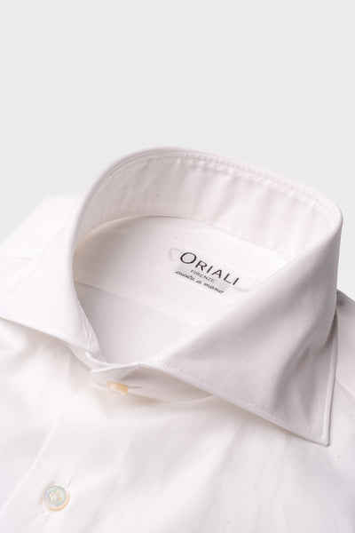 Camicia Bianca Avorio Twill
