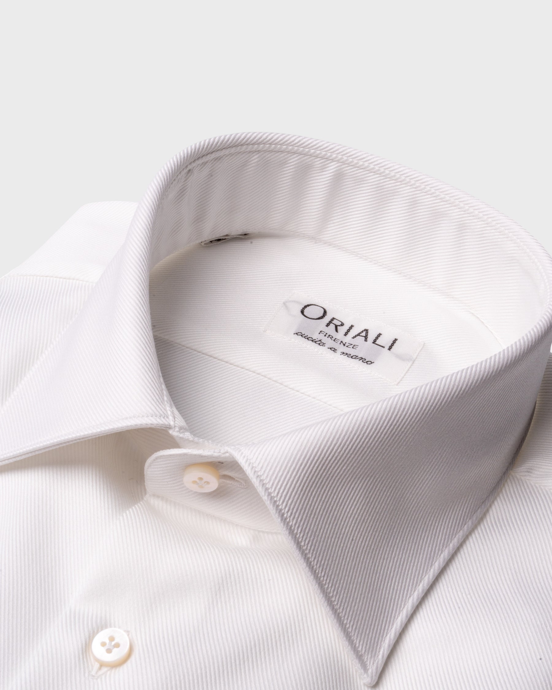 Camicia Bianca Signature Twill