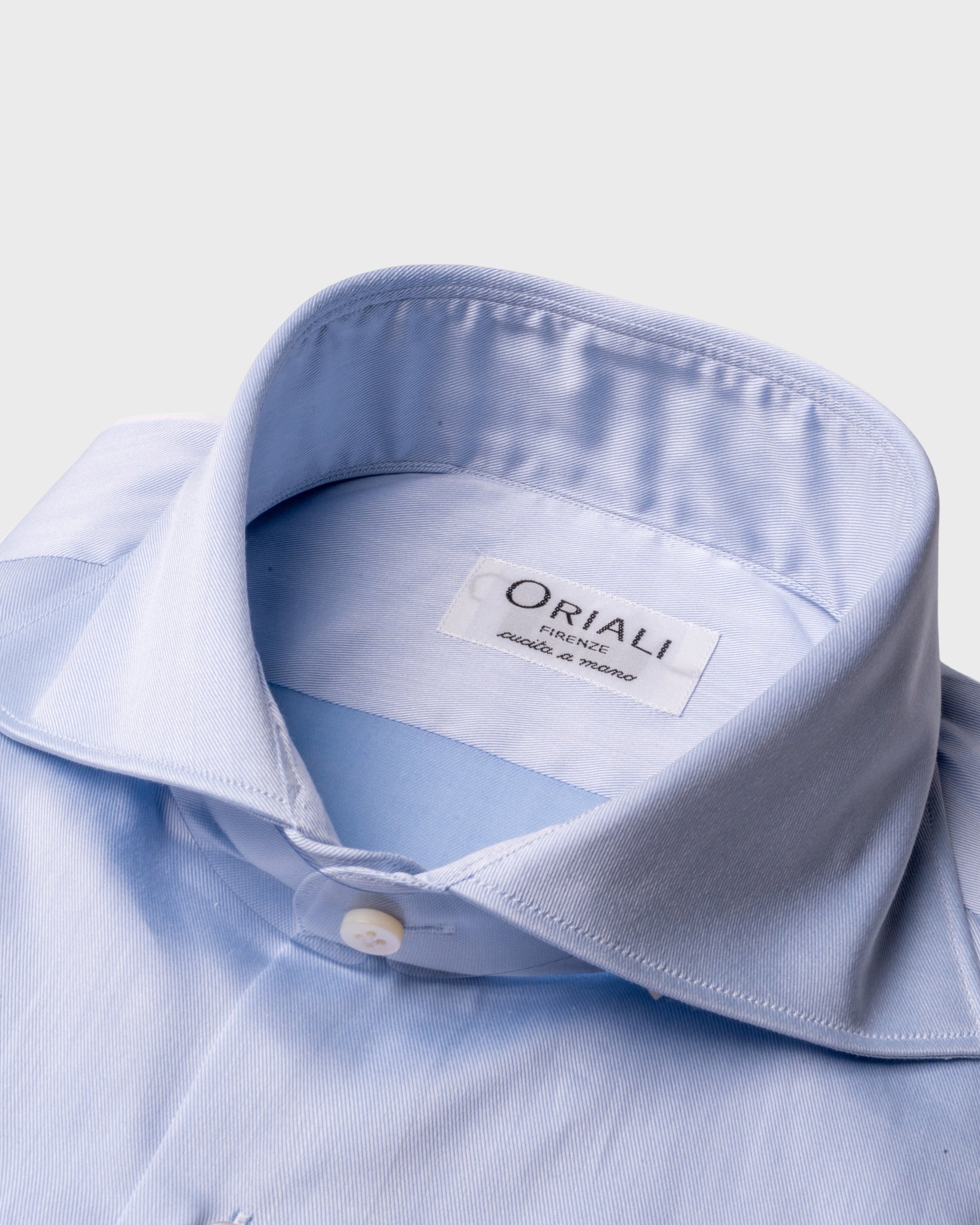Camicia Azzurro Chiaro Twill