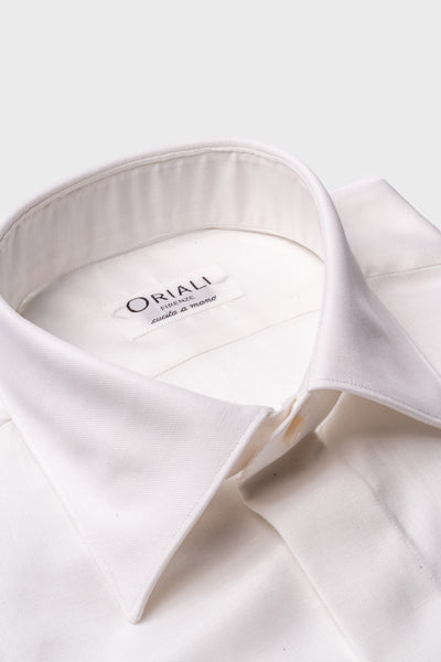 Camicia Voile Cotone Fly Front
