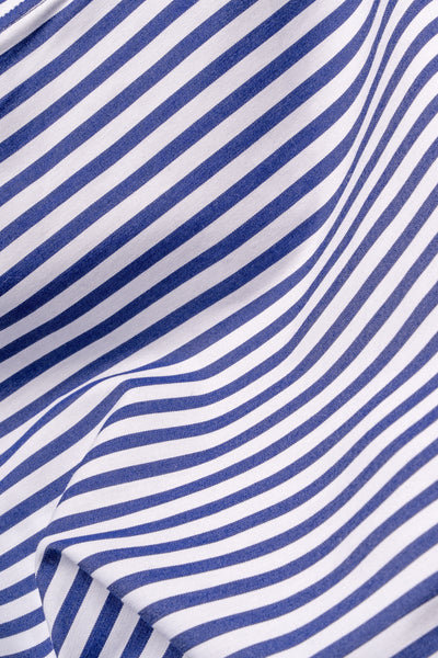 Camicia A Righe Signature Popeline
