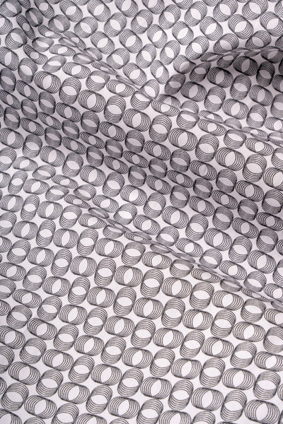 Optical Print Poplin Shirt