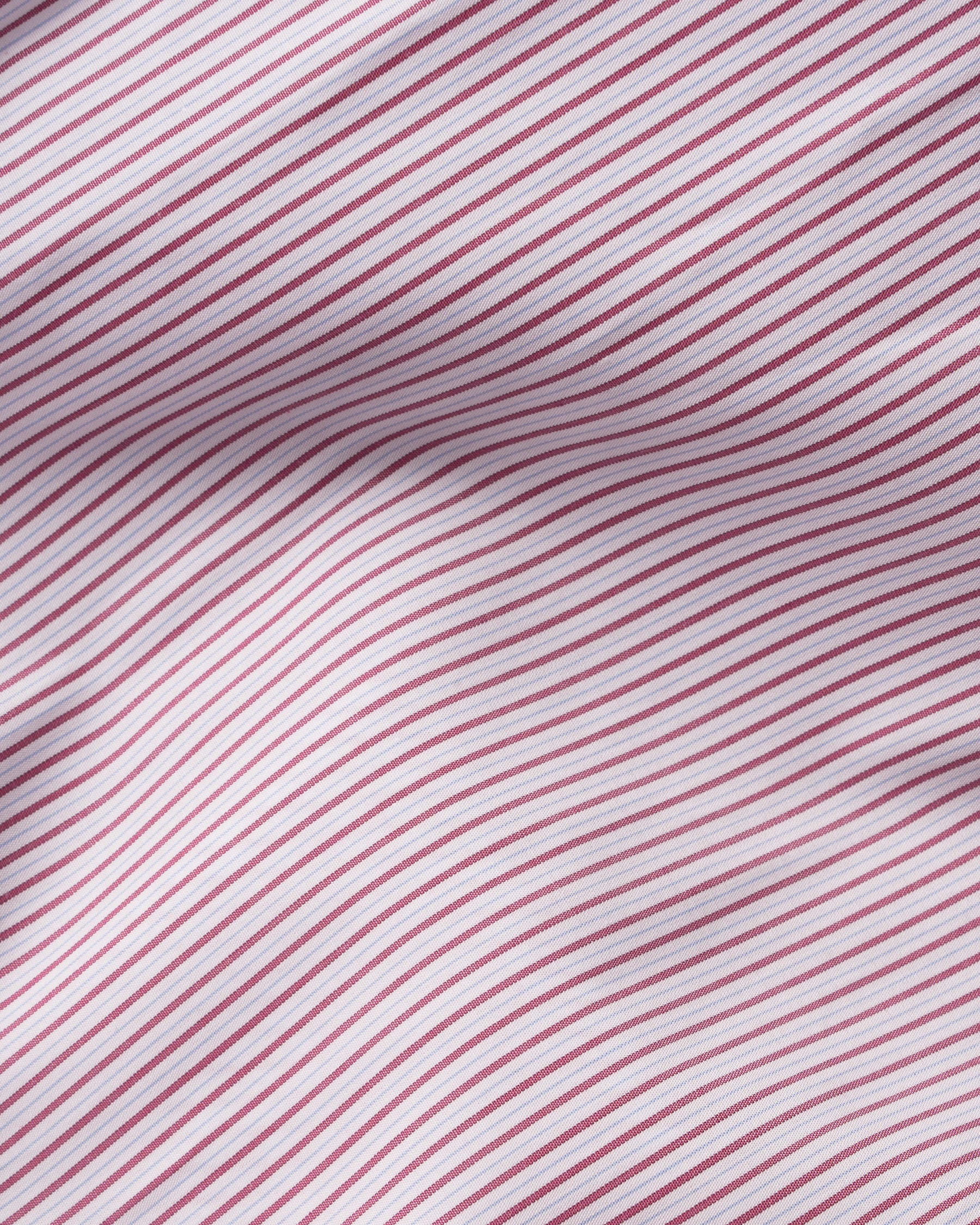 Camicia A Righe Classico Popeline