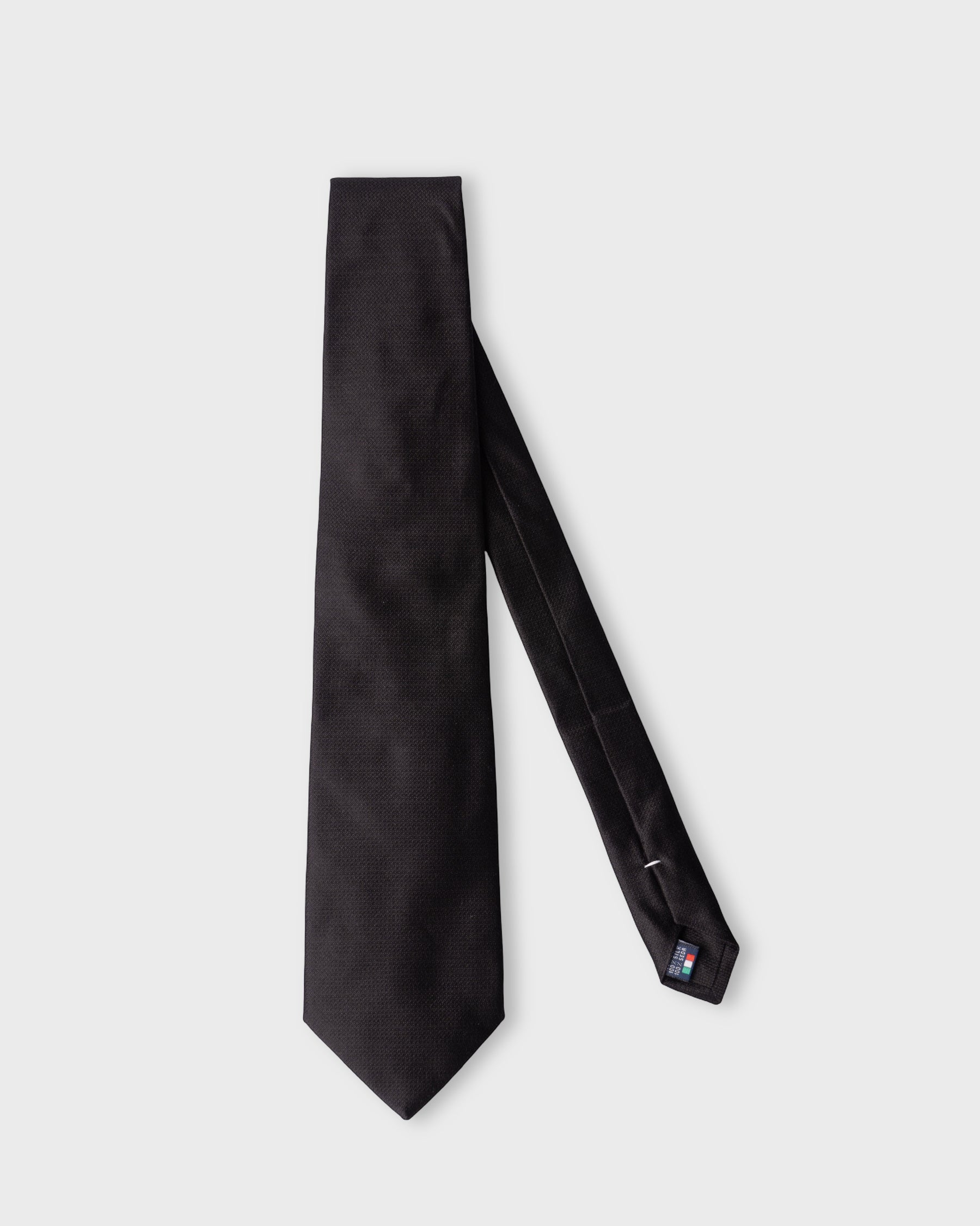 Cravatta Tinta Unita Jacquard