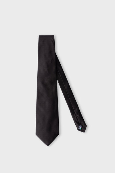 Cravatta Tinta Unita Jacquard