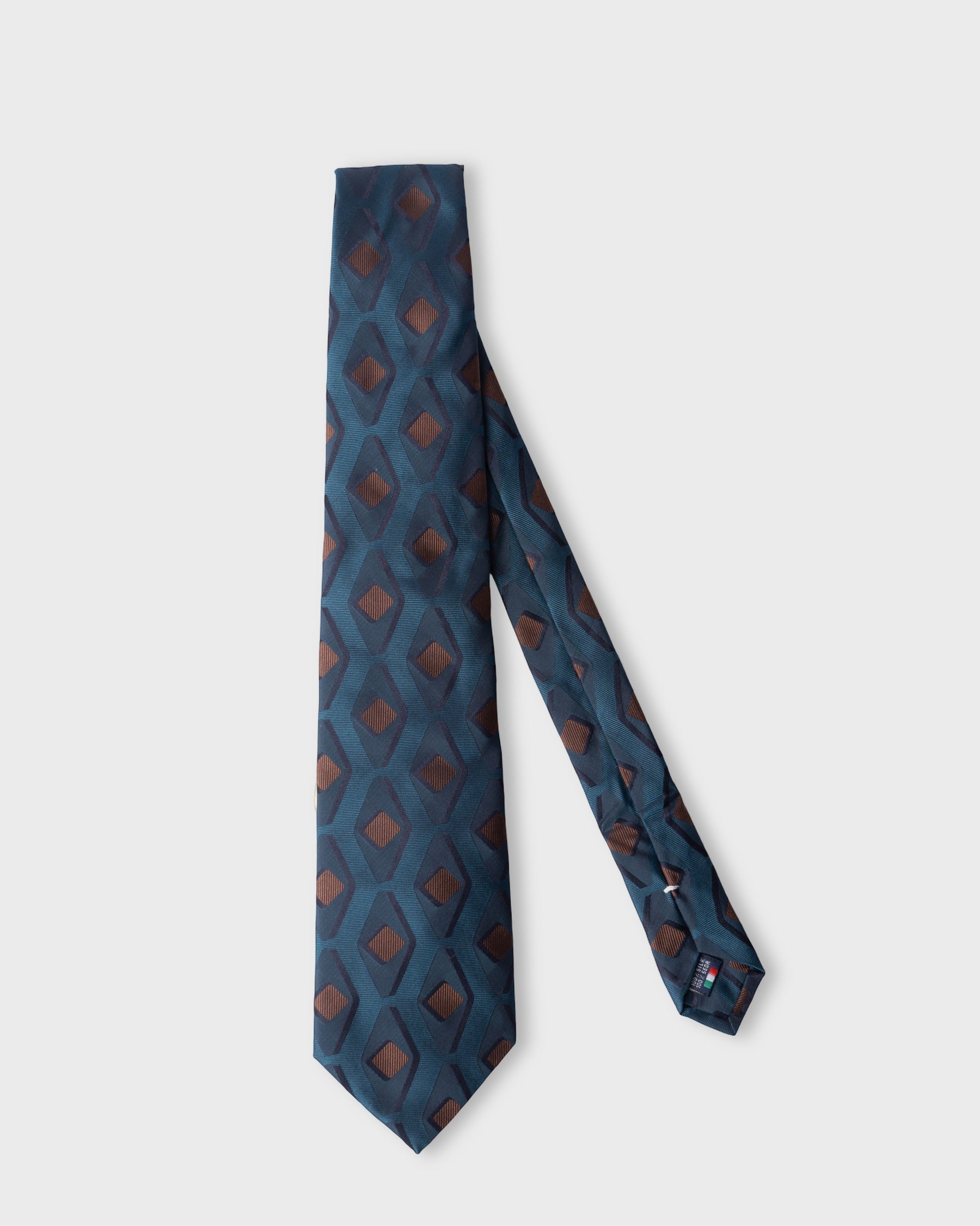 Cravatta Jacquard Disegno Optical