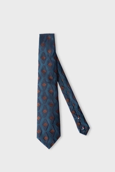 Cravatta Jacquard Disegno Optical