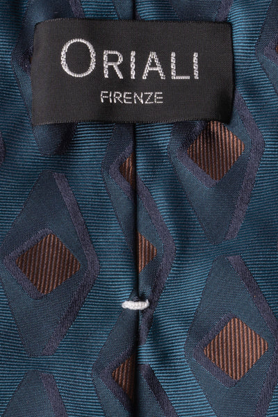 Cravatta Jacquard Disegno Optical