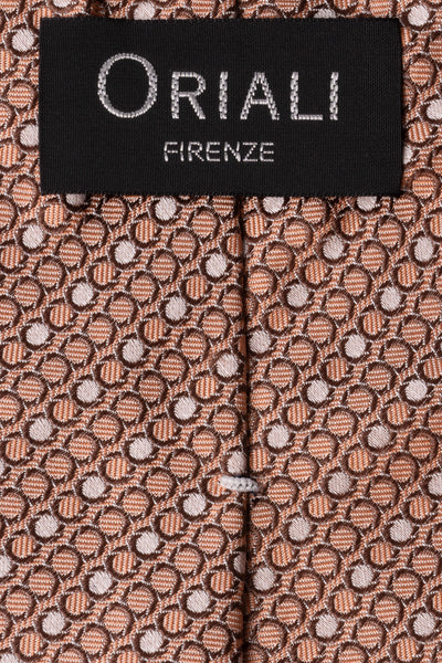 Cravatta Jacquard Disegno Retrò