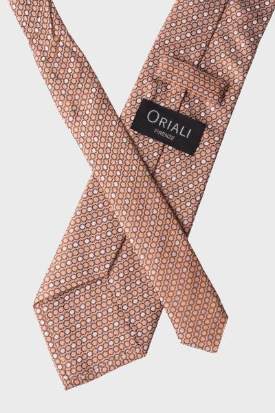 Cravatta Jacquard Disegno Retrò