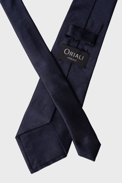 Cravatta Tinta Unita Jacquard