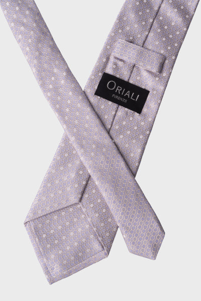 Cravatta Jacquard Disegno Retrò