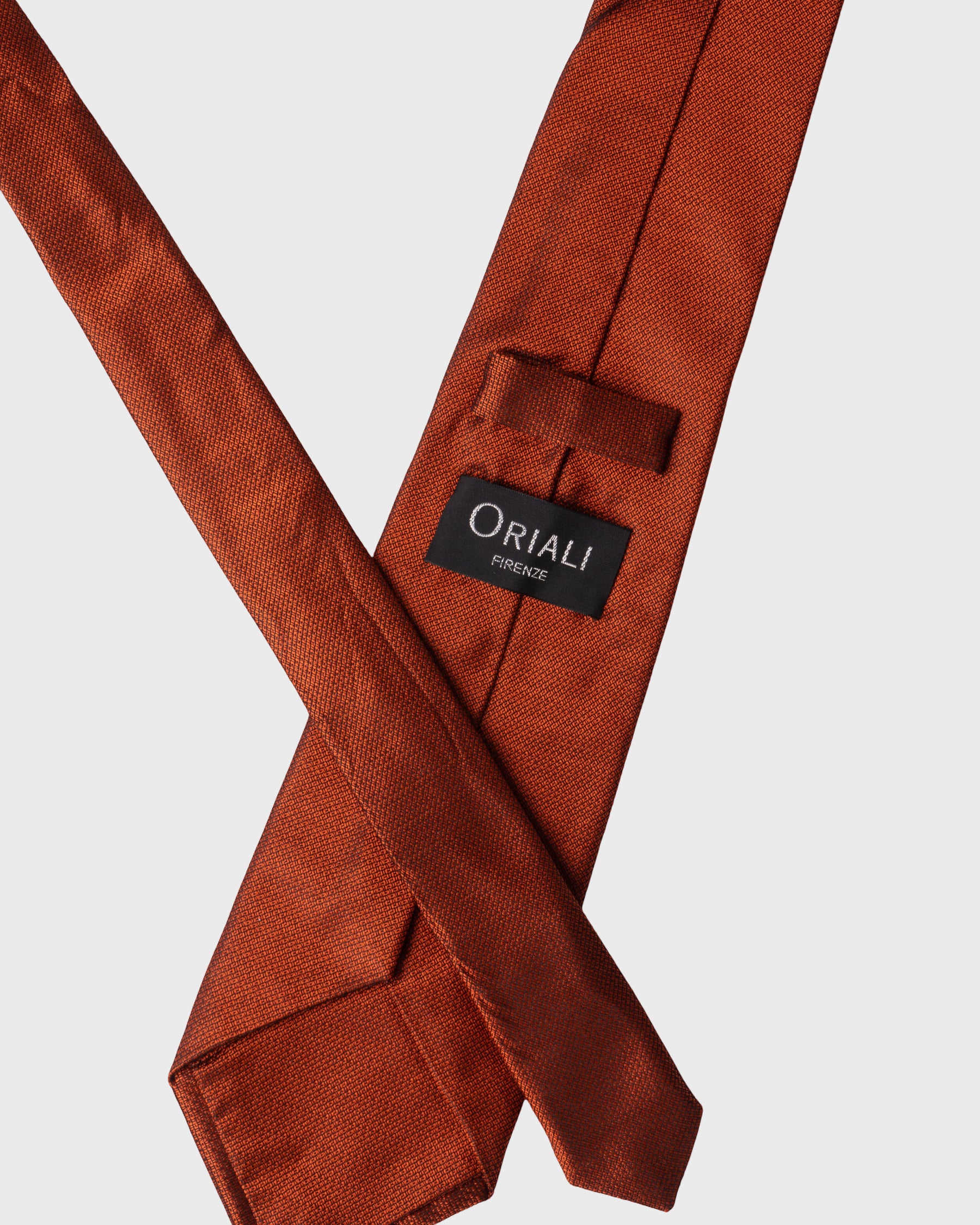 Cravatta Tinta Unita Jacquard