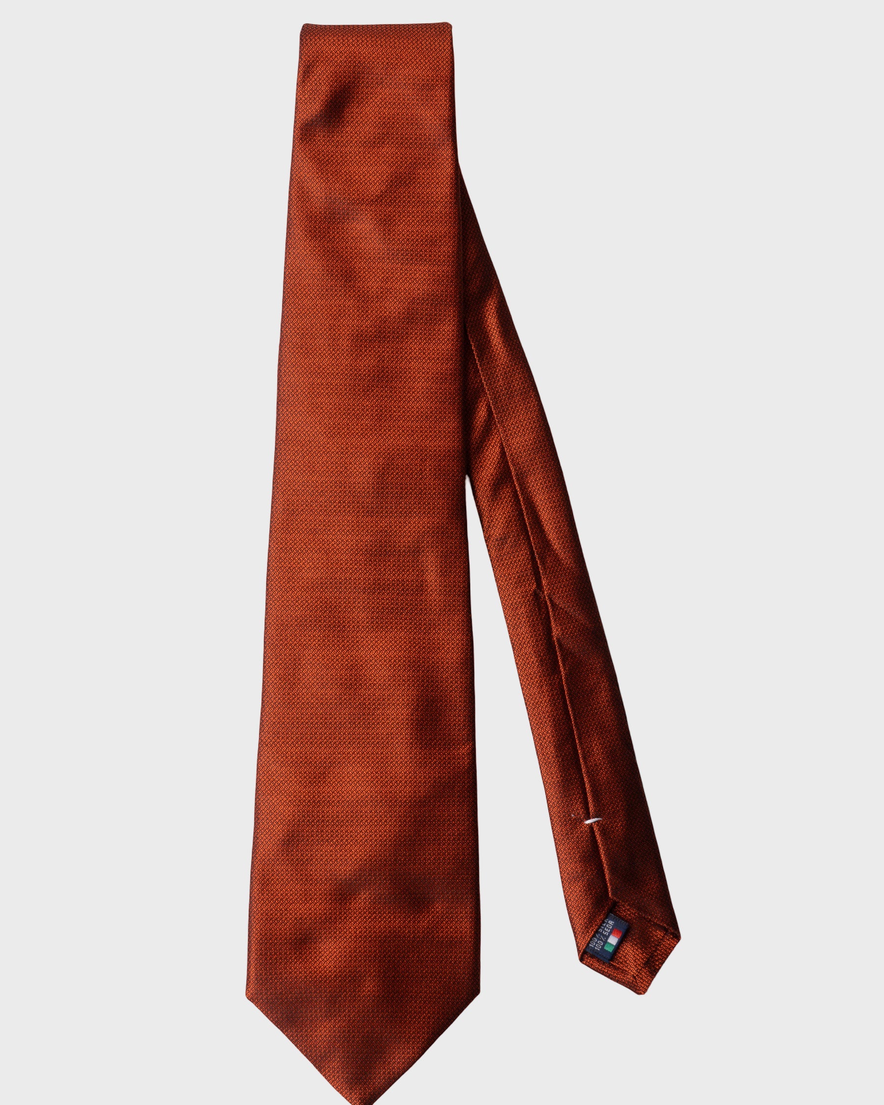 Cravatta Tinta Unita Jacquard