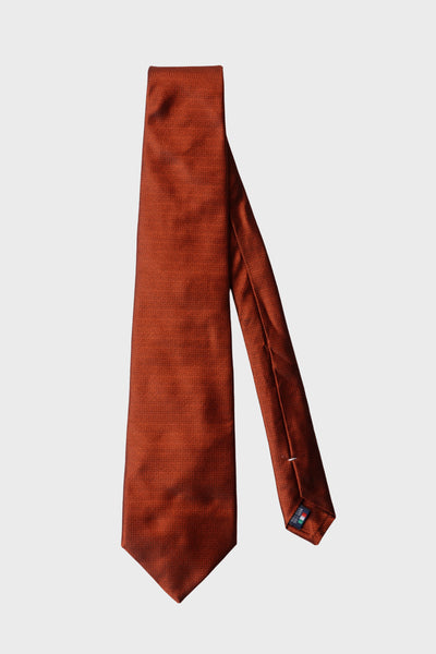 Cravatta Tinta Unita Jacquard