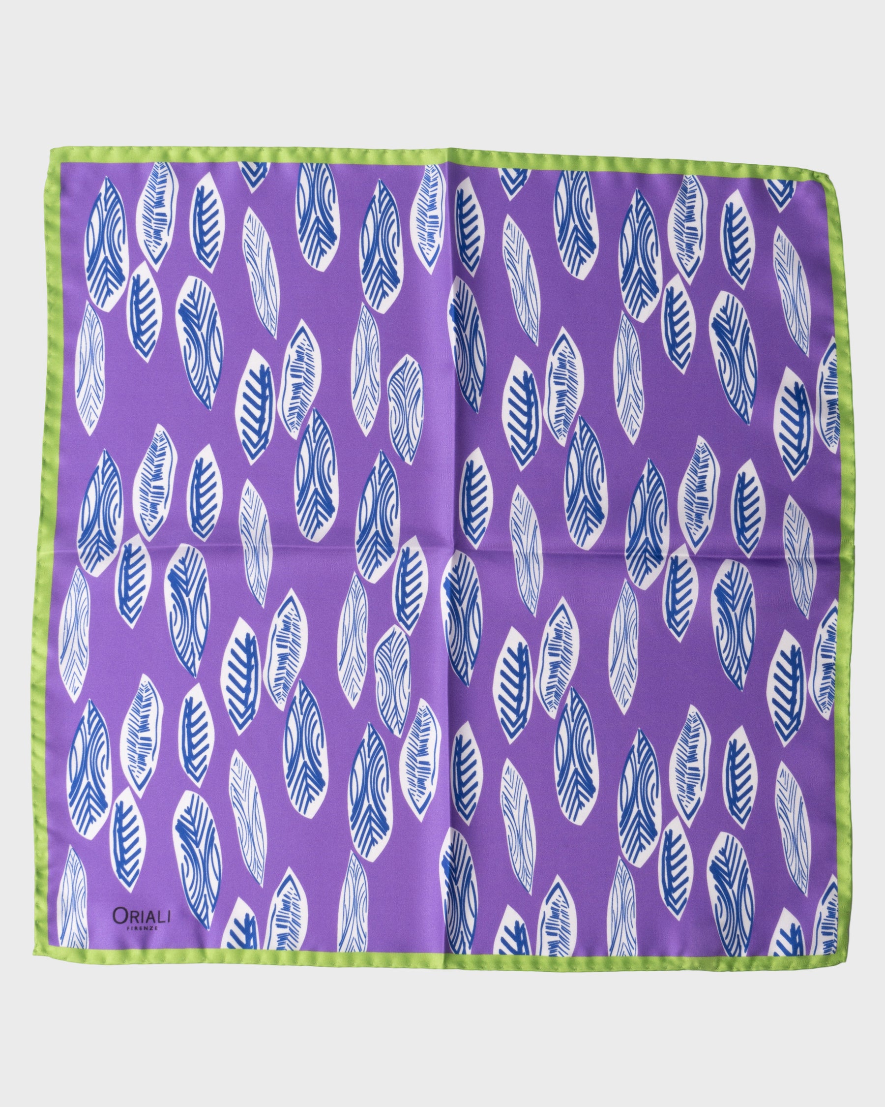 Foulard en sergé imprimé Floral