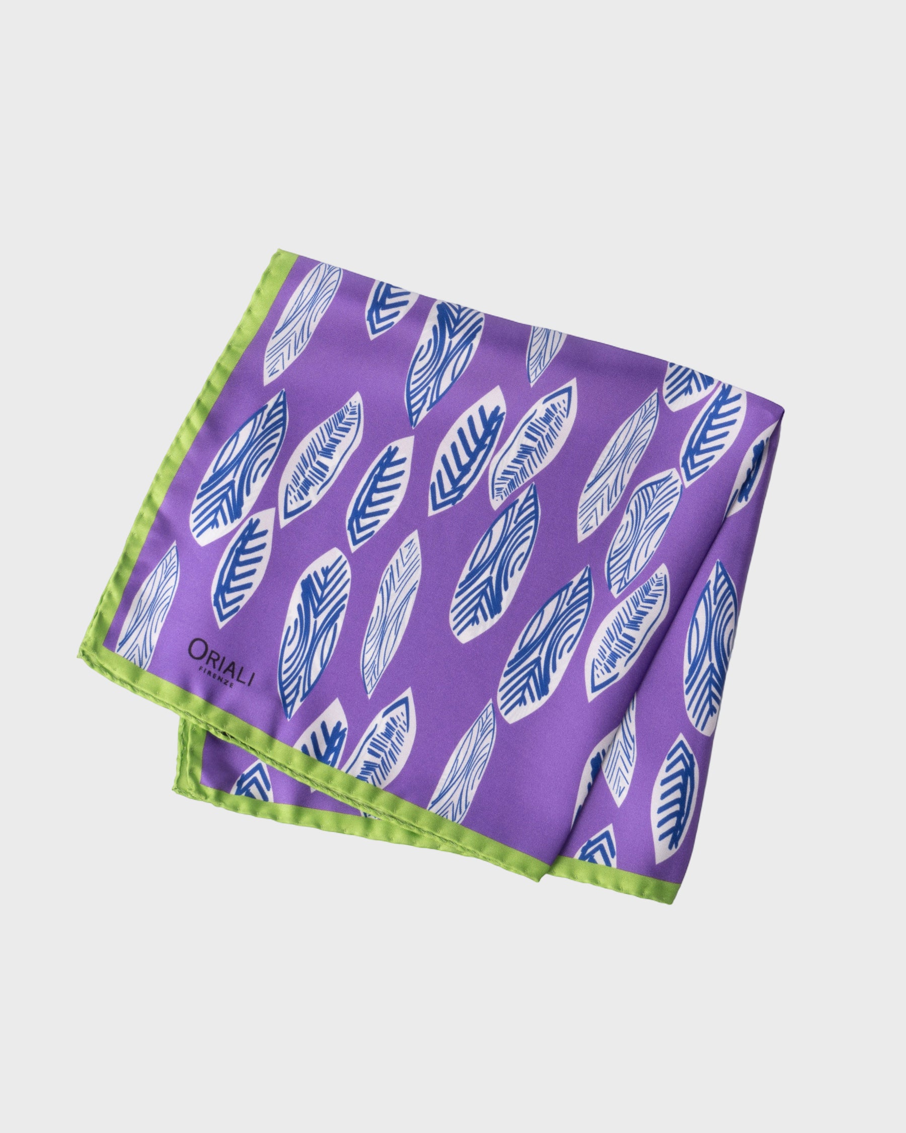 Foulard en sergé imprimé Floral