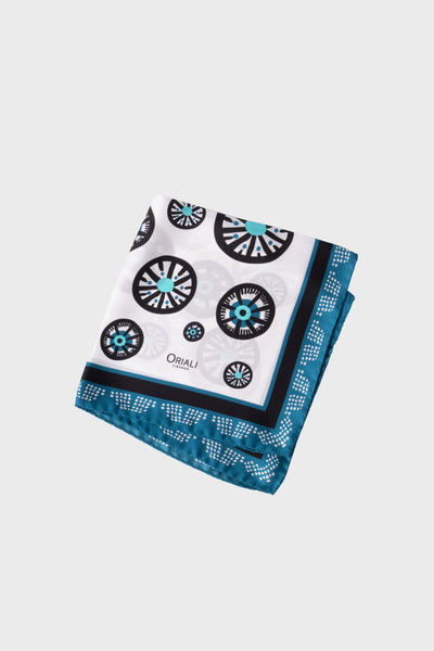 Printed Twill Clutch Scarf