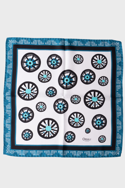 Printed Twill Clutch Scarf