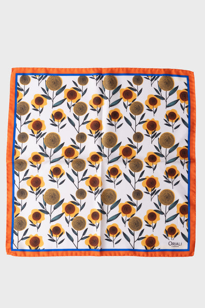 Printed Twill Clutch Scarf