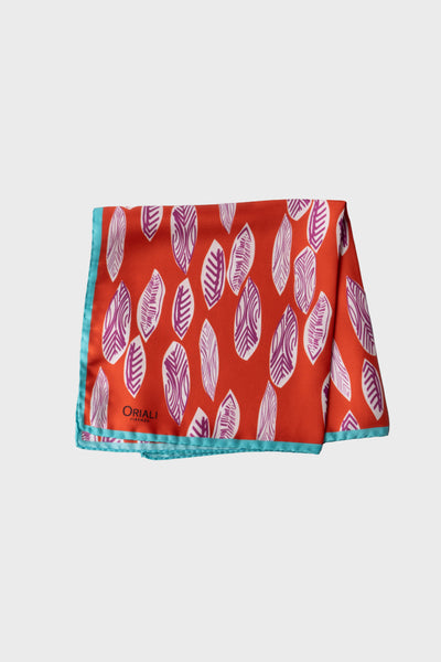 Printed Twill Clutch Scarf