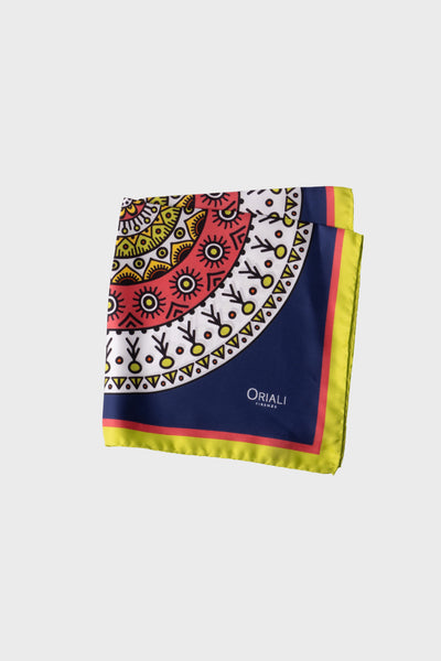 Printed Twill Clutch Scarf
