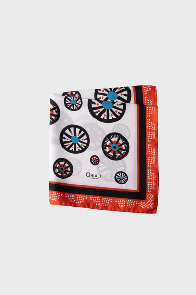 Printed Twill Clutch Scarf