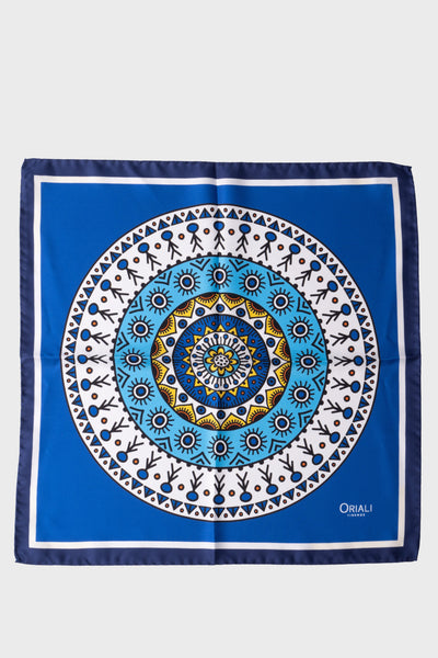 Printed Twill Clutch Scarf