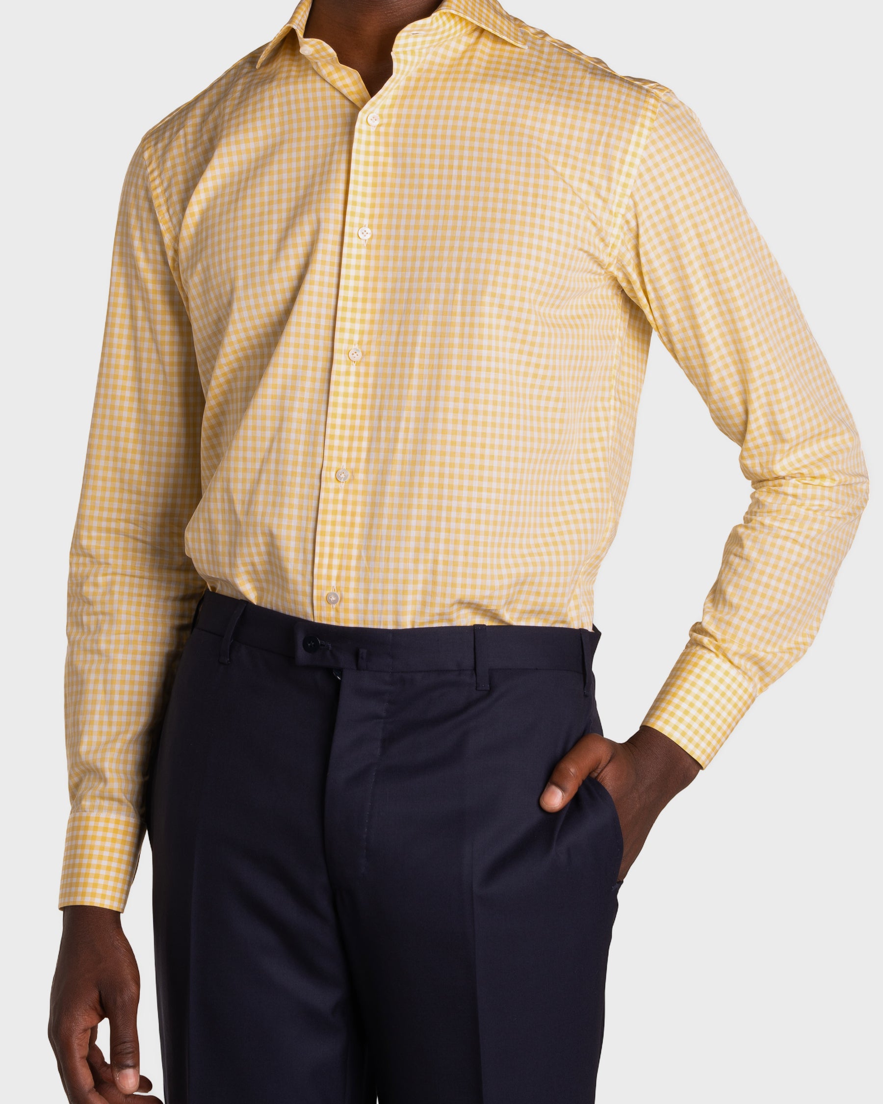 Camicia Quadri Signature Popeline